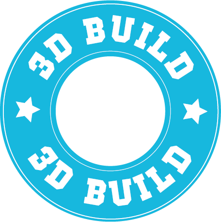 3D Build 2023 - tampon double blanc